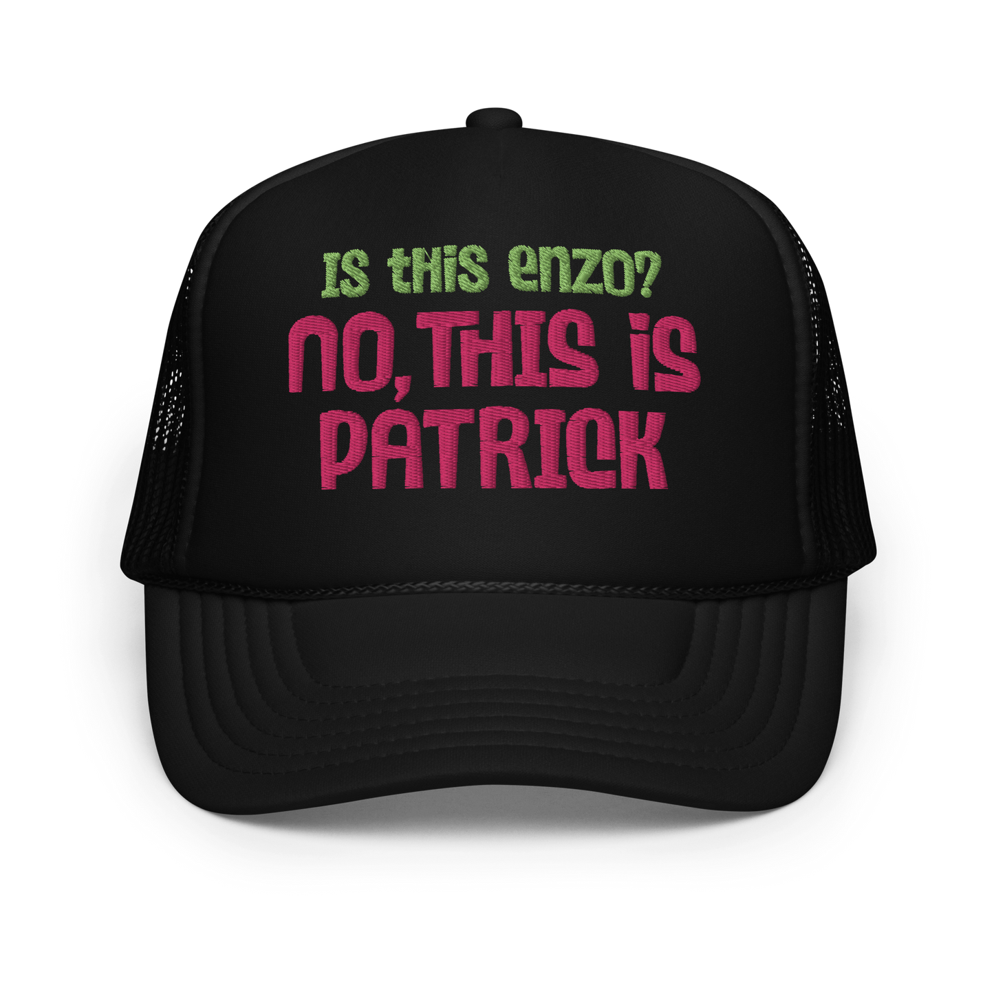 No, This Is Patrick Hat